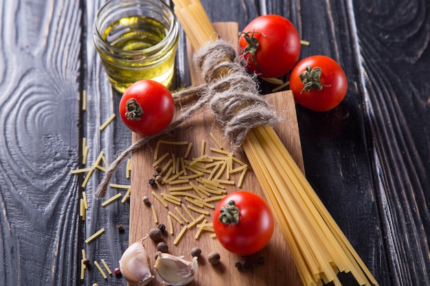 Espagueti con tomate