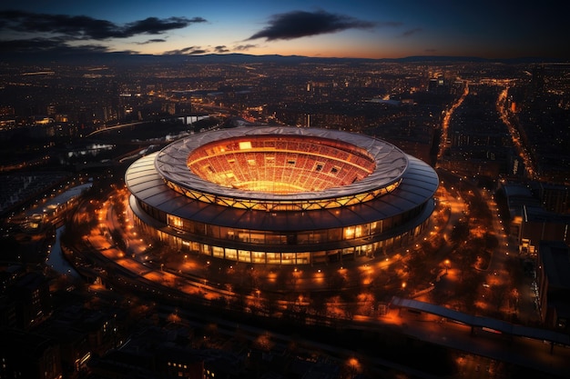 Foto españa barcelona camp nou el estadio del fc barcelona generativo ia