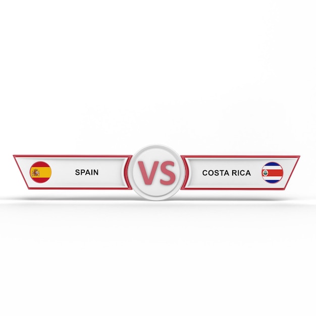 España VS Costa Rica