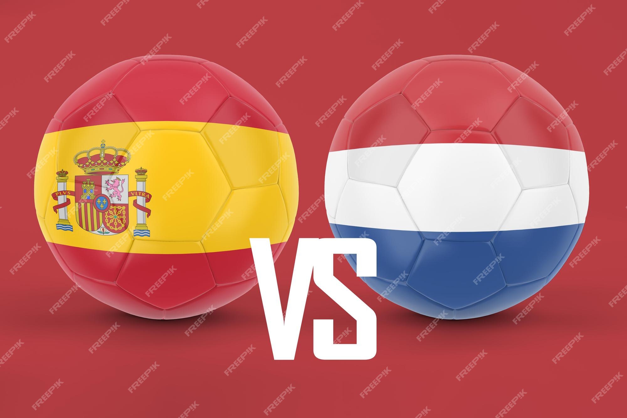 Espanha vs holanda futebol