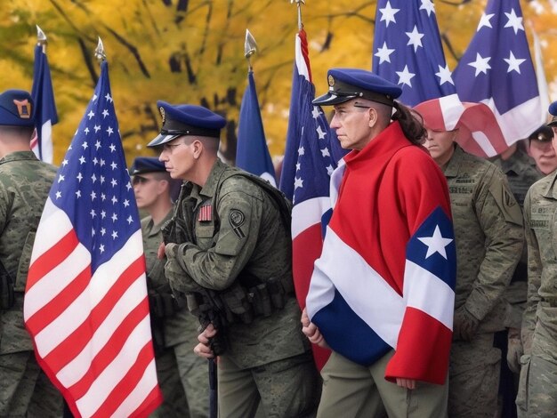 Foto especial del día de los veteranos