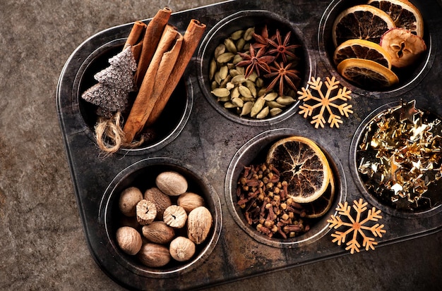 Especias navideñas para hornear Stollen y galletas