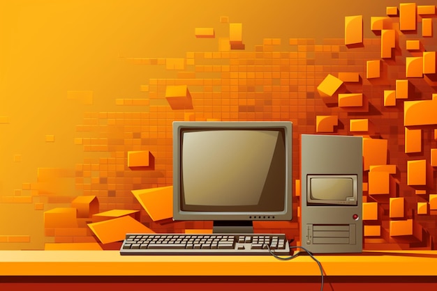 Específico de la computadora y espacio de copia