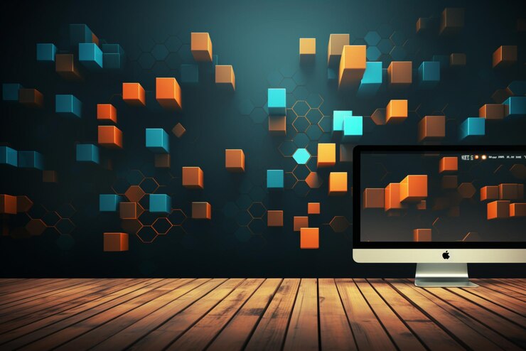 Foto específico de la computadora y espacio de copia