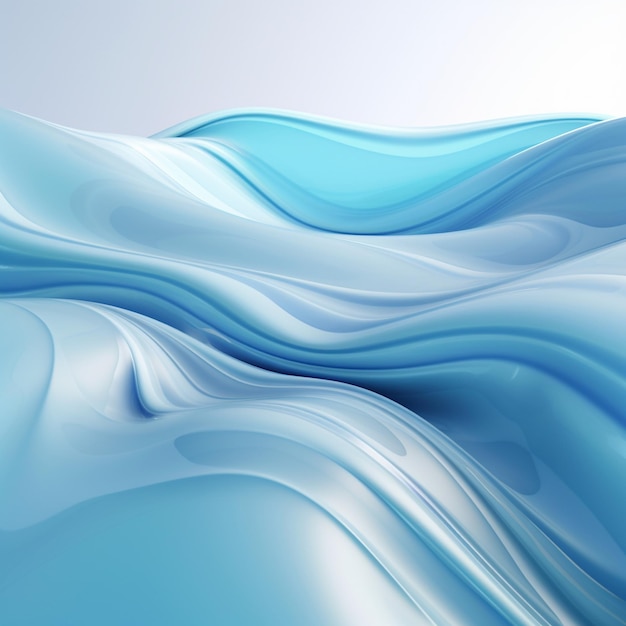 Espectacular imagen de agua en 3D impresionante realismo