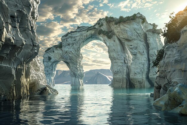 Espectaculares arcos naturales tallados por el viento y el agua