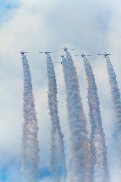 Espectáculo de aviones