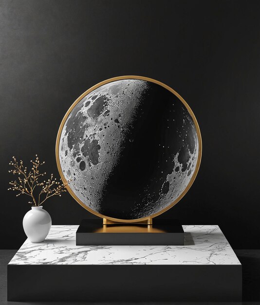 el espejo de la luna es un diseño moderno y elegante