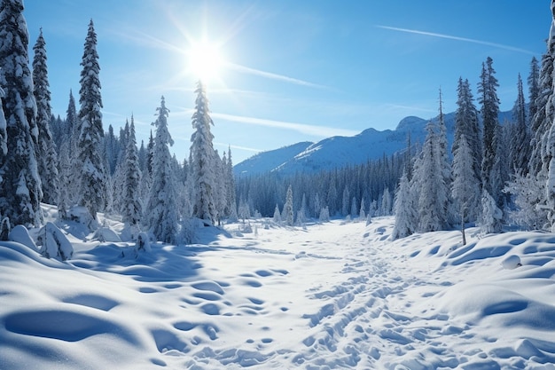 Espetáculo de Neve