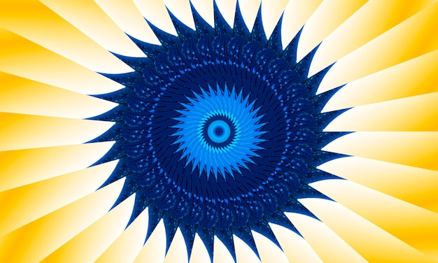 Foto espiral azul de alta qualidade no fundo abstrato do caleidoscópio de pêssego textura multicolorida bonita do caleidoscópio design exclusivo de caleidoscópio genérico melhor arte de fundo para imagens e vídeos