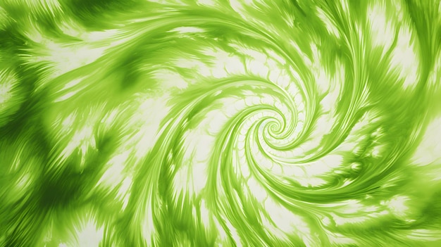 Espiral de batik de diseño de arte blanco verde colorido abstracto