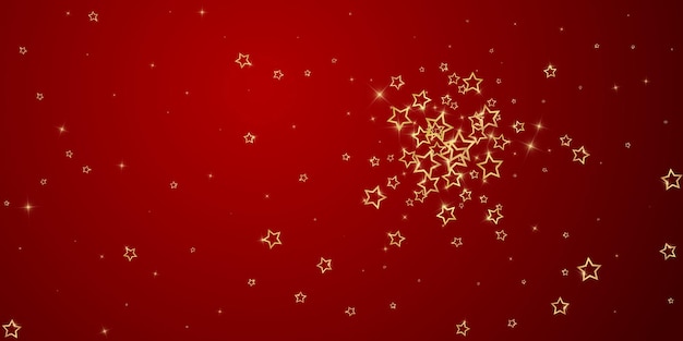 Espíritu navideño Estrellas fugaces dispersas