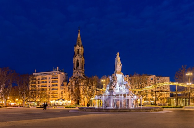 Esplanade charles de gaulle em nimes