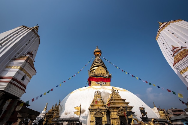 El esplendor de la Pagoda Swayambhunath, Katmandú, Nepal