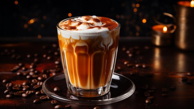 Espresso Macchiato rico y cremoso