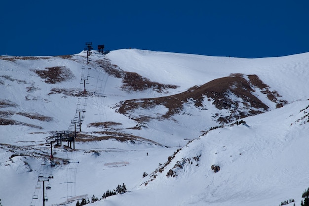 Esqui em Loveland Basin, Colorado.