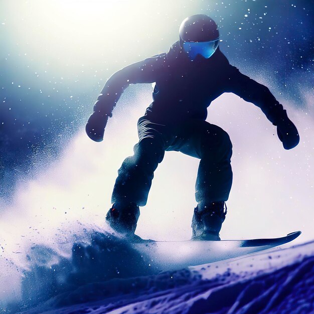esquí snowboard deportes extremos de invierno