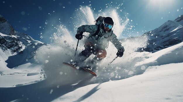 esqui snowboard esportes radicais de inverno