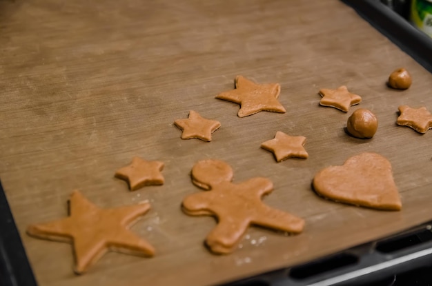 Essen Lebkuchen für Weihnachten und Neujahr handgemacht