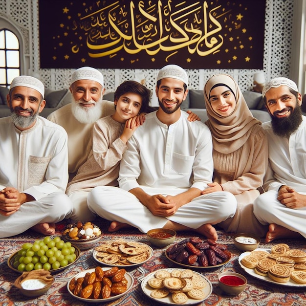 Esta ilustração é feita para o Eid al Fitr Eid al Adha e Mahe Ramadan