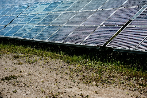 Estação de energia solar