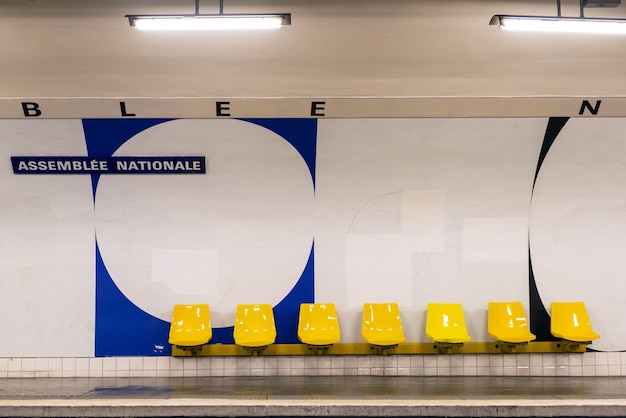 Estação de metrô em Paris