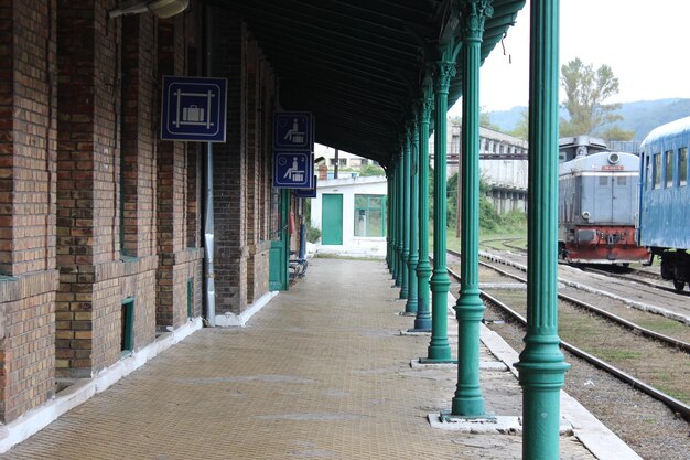 Foto estação ferroviária