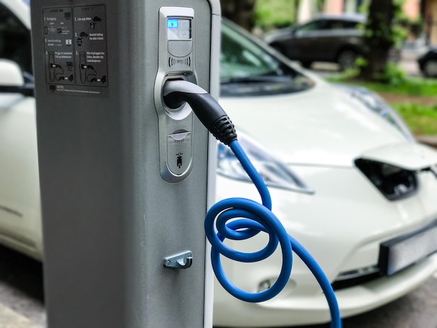 Estación de carga de coches eléctricos en Oslo