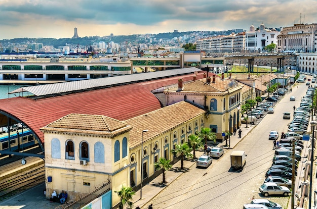 Estación central de trenes de Argel, capital de Argelia