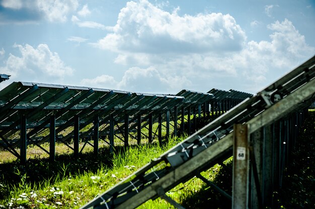 Estación de energía solar