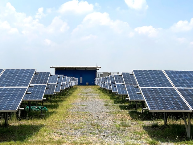 Estación de energía solar