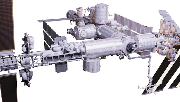 Estación espacial internacional d elementos de representación de esta imagen proporcionada por la nasa