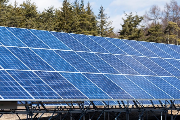 Estación de paneles solares