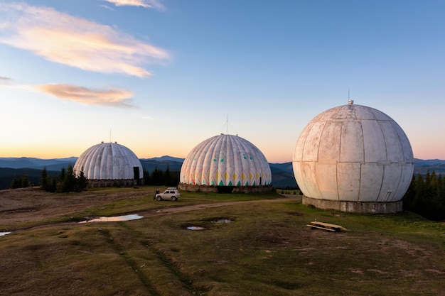 Estación de radar soviética de Pamir