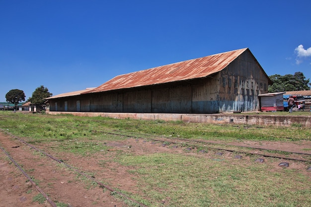 Estación de tren en la ciudad de Arusha, Tanzania