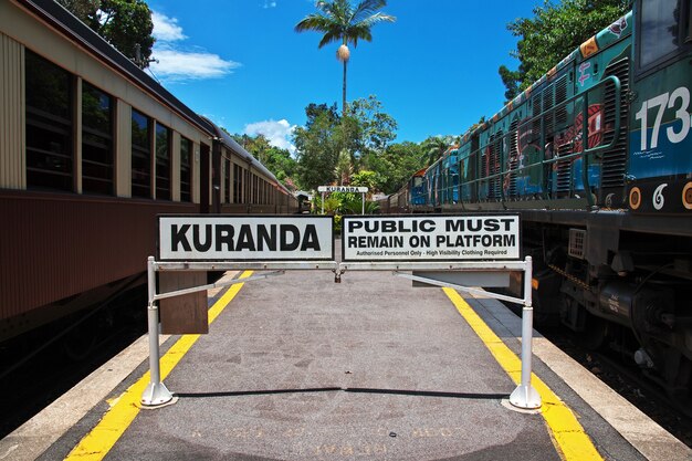 Estación de tren de Kuranda, Cairns, Australia