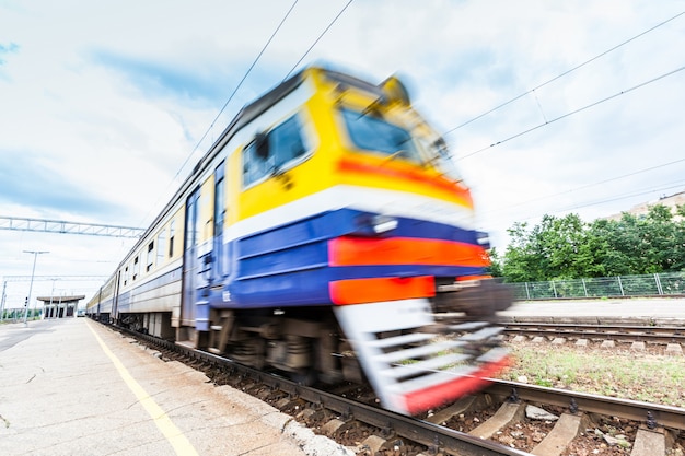 Estación de tren en Riga