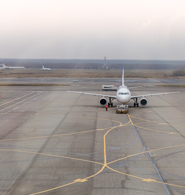 Estacionamento de avião