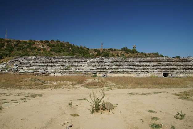 Estadio de la ciudad antigua de Perge en Antalya Turkiye