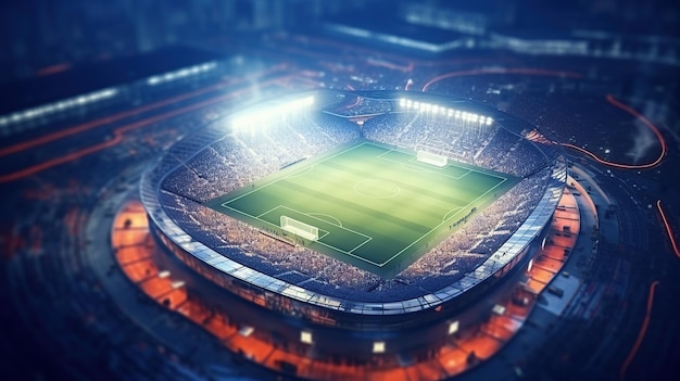 Foto estádio de desporto campo de futebol jogos olímpicos