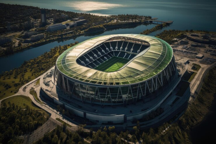 Foto estádio de esportes