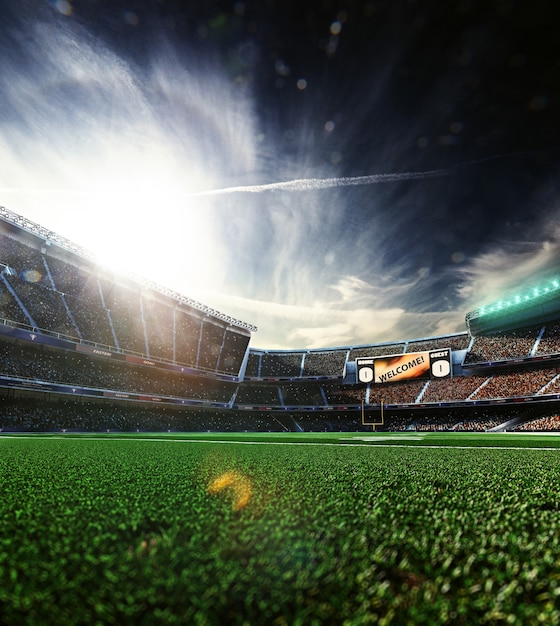 Foto estádio de futebol americano