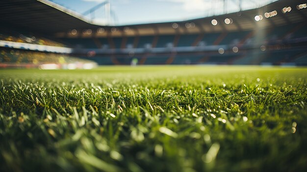 Estádio do Campo de Jogo de Futebol