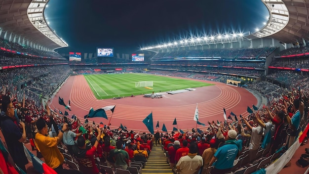 Foto estádio gelora bung karno, jacarta, indonésia