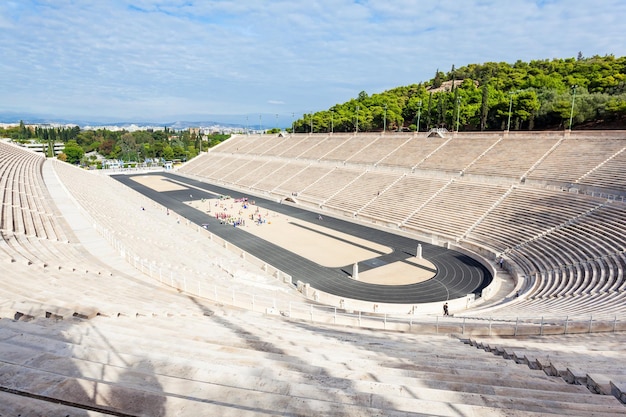 El Estadio Panatenaico también conocido como Kallimarmaro es un estadio polivalente en Atenas, Grecia