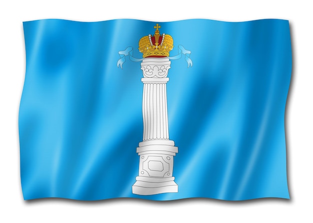 Estado de Ulyanovsk Oblast bandeira Rússia