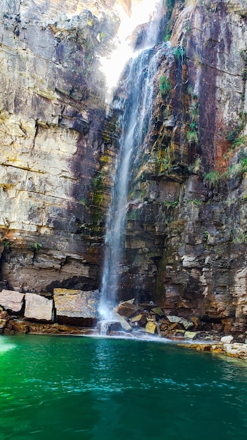 Estado de Minas Gerais, Brasil. Cañones de Furnas en la ciudad de Capitolio.