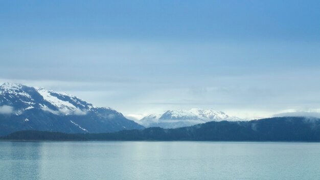 Foto estados unidos, alaska, el parque nacional de glacier bay, glaciares, isla