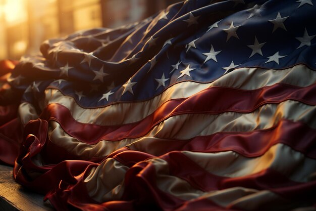 Estados Unidos banderas día de la independencia Fondo de bandera estadounidense