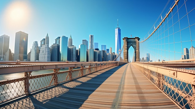 Estados Unidos puente de brooklyn de nueva york